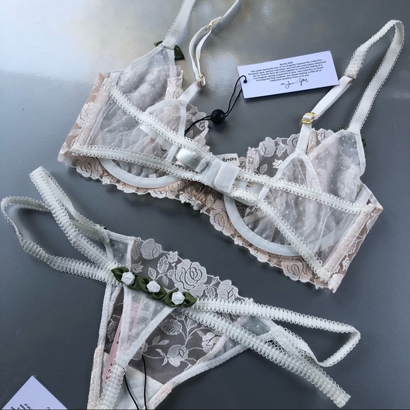 For Love & Lemons Sweetheart Lace 2 Piece Set 🧡 - Picture 3 of 14